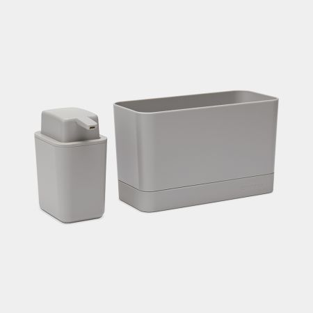 Brabantia Aanrechtbakjesset SinkSide Set Van 2 - Mid Grey
