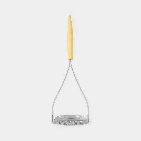 brabantia Aardappelstamper plus Lepel TASTY+ - Vanilla Yellow