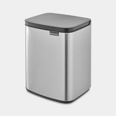 Brabantia Bo Afvalemmer 7 Liter - Matt Steel Fingerprint Proof