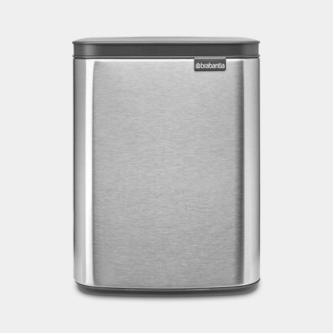 brabantia Bo Afvalemmer 7 liter - Matt Steel Fingerprint Proof