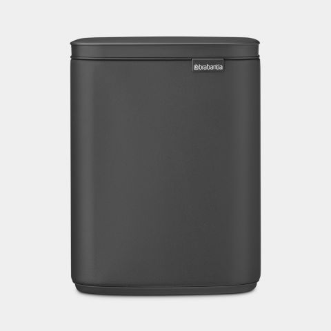 brabantia Bo Afvalemmer 7 liter - Mineral Infinite Grey