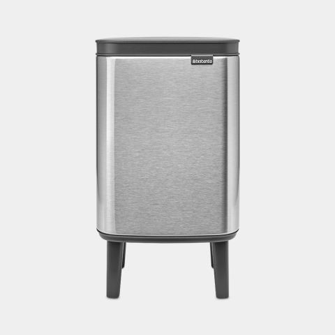 brabantia Bo Hi afvalemmer 4L - Matt Steel Fingerprint Proof