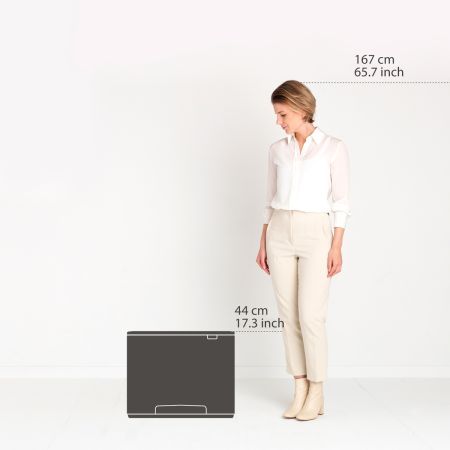 Brabantia Bo Pedaalemmer 3 X 11 Liter - Matt Steel Fingerprint Proof