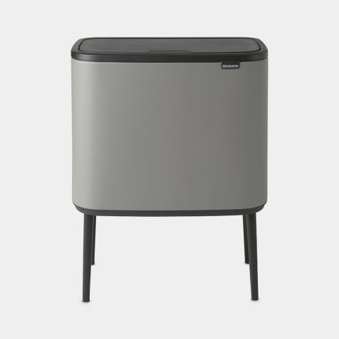 brabantia Bo Touch Bin 3 x 11 liter - Mineral Concrete Grey