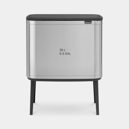 Brabantia Bo Touch Bin 36 Liter - Matt Steel Fingerprint Proof