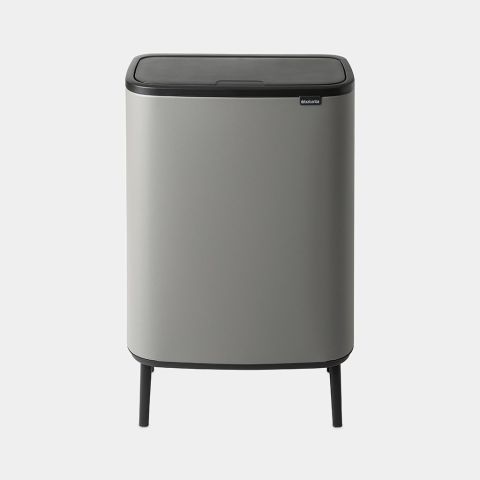 brabantia Bo Touch Bin Hi 2 x 30 liter - Mineral Concrete Grey