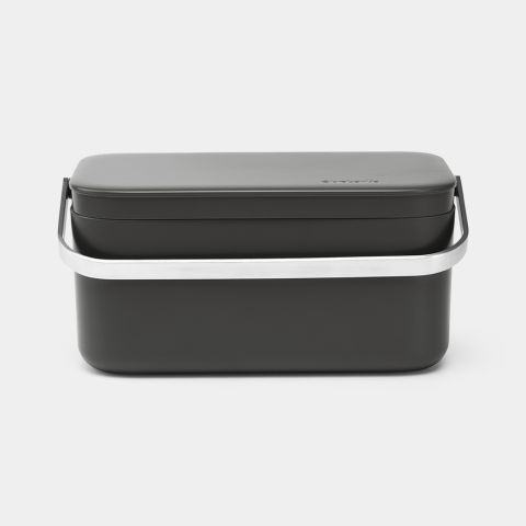 brabantia Aanrecht Afvalbakje 1.8 liter - Dark Grey