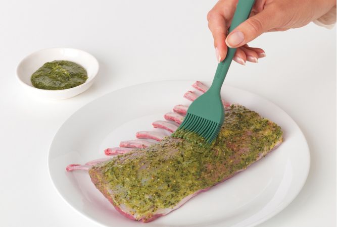 Brabantia Bakborsteltje Silicone TASTY+ - Fir Green
