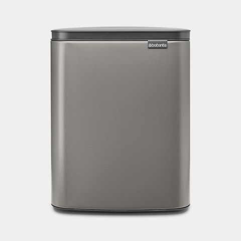 brabantia Bo Afvalemmer 12 liter - Platinum