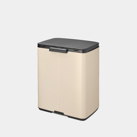 Brabantia Bo Afvalemmer 12 Liter - Soft Beige