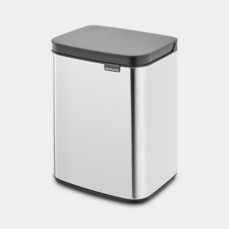 Brabantia Bo Afvalemmer 4 Liter - Brilliant Steel
