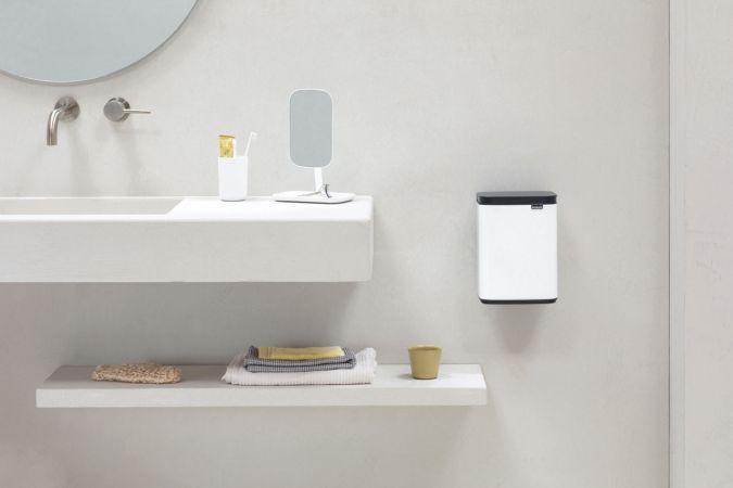 Brabantia Bo Afvalemmer 4 Liter - White