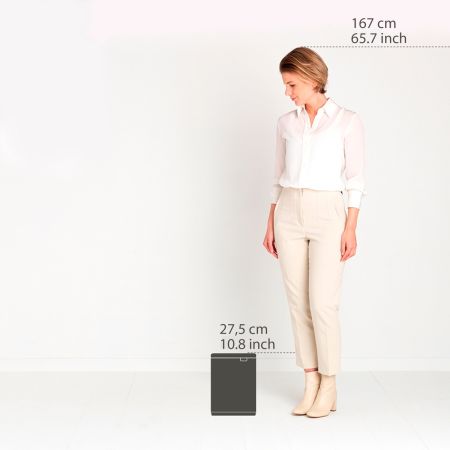 Brabantia Bo Afvalemmer 4L 4 Liter - Dreamy Blue