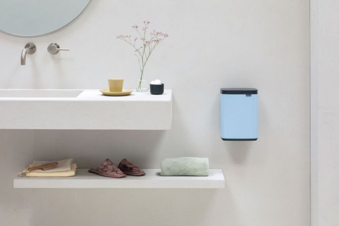 Brabantia Bo Afvalemmer 4L 4 Liter - Dreamy Blue
