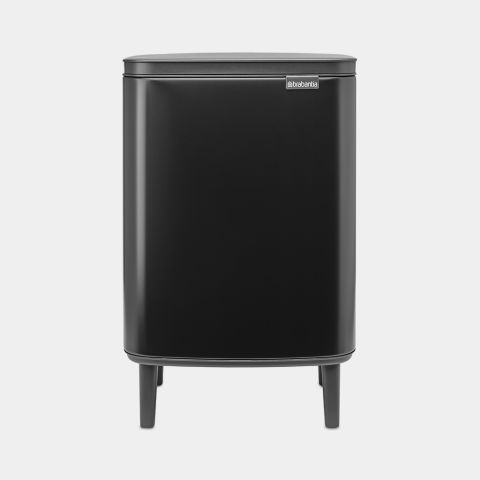 brabantia Bo Hi afvalemmer 12L - Matt Black