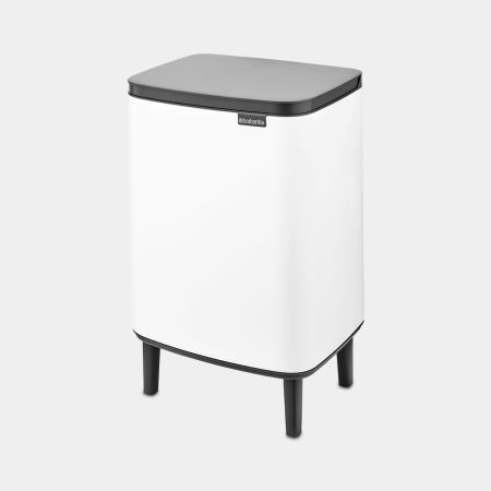 Brabantia Bo Hi Afvalemmer 12L - White