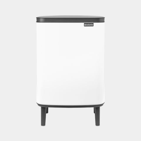 brabantia Bo Hi afvalemmer 12L - White