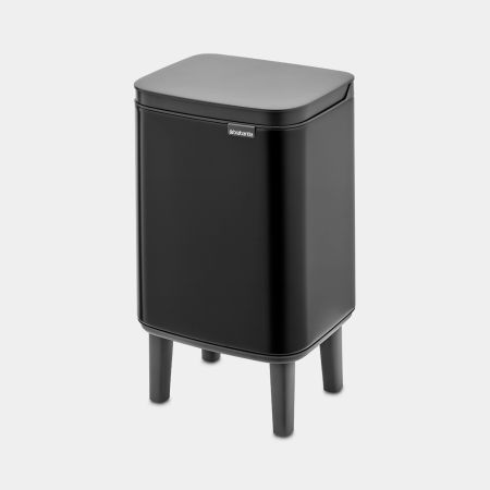 Brabantia Bo Hi Afvalemmer 4L - Matt Black