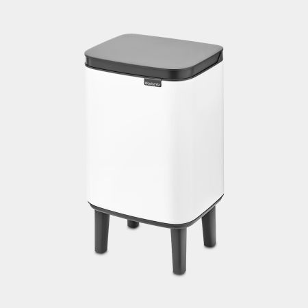 Brabantia Bo Hi Afvalemmer 4L - White