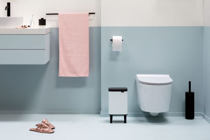 Brabantia Bo Hi Afvalemmer 4L - White