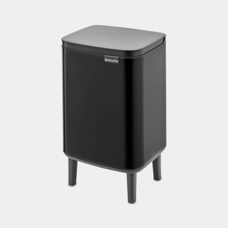 Brabantia Bo Hi Afvalemmer 7L - Matt Black