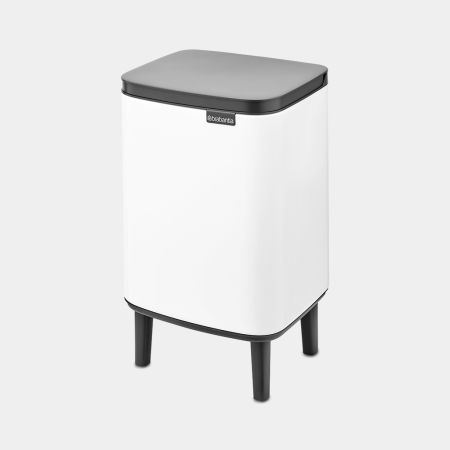 Brabantia Bo Hi Afvalemmer 7L - White