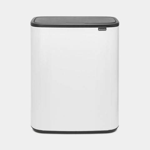 brabantia Bo Touch Bin 2 x 30 liter - White