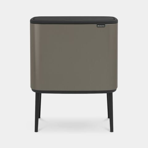 brabantia Bo Touch Bin 3 x 11 liter - Platinum