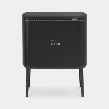 Brabantia Bo Touch Bin 36 Liter - Matt Black