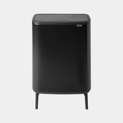 brabantia Bo Touch Bin Hi 2 x 30 liter - Matt Black