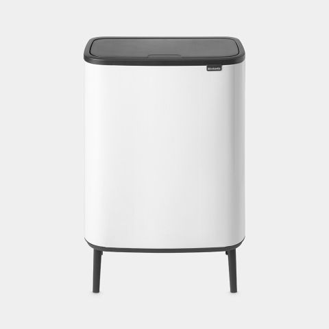 brabantia Bo Touch Bin Hi 60 liter - White