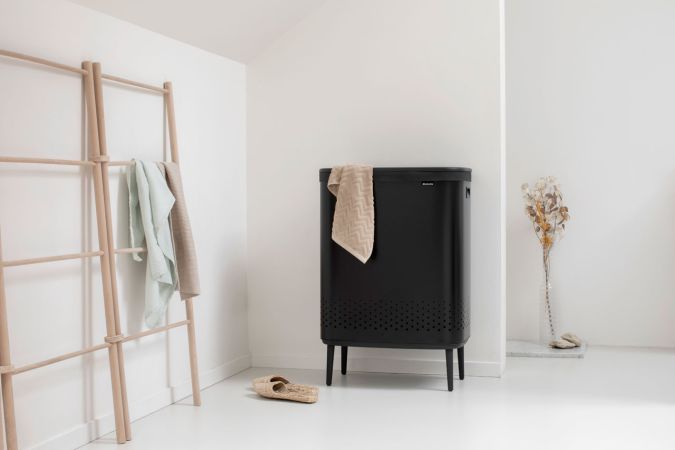 Brabantia Bo Wasbox Hi 2 X 45 Liter - Matt Black