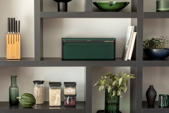 Brabantia Broodtrommel Met Klepdeksel Pine Green