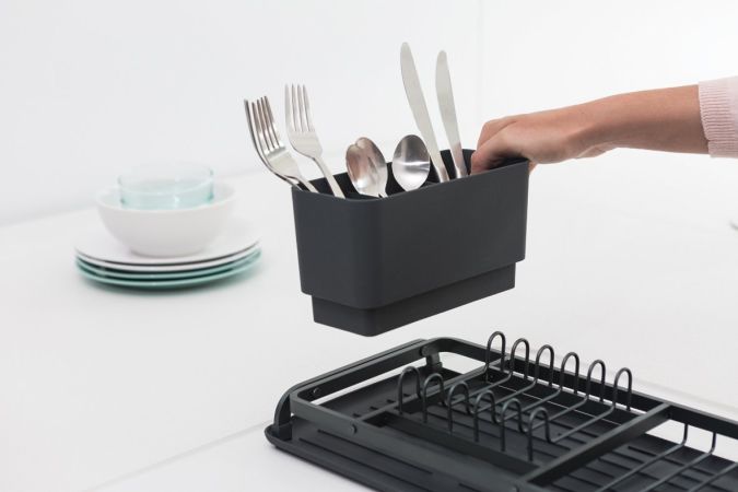 Brabantia Compact Afdruiprek SinkSide - Dark Grey