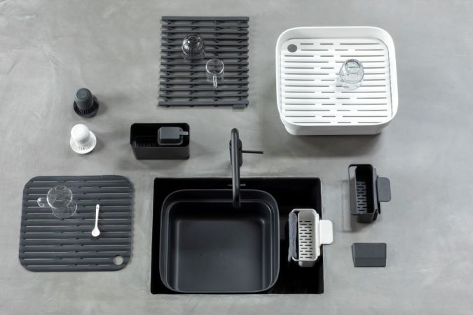 Brabantia Gootsteen Mat Silicone SinkSide - Mid Grey