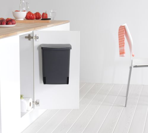 Brabantia Inbouwemmer Built-in Bin 10 Liter - Black