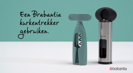 Brabantia Kurkentrekker Classic - Matt Steel