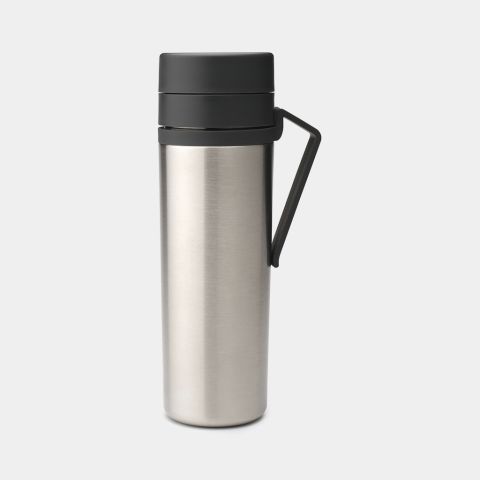 brabantia Make & Take Isoleerfles 0 5L - Dark Grey