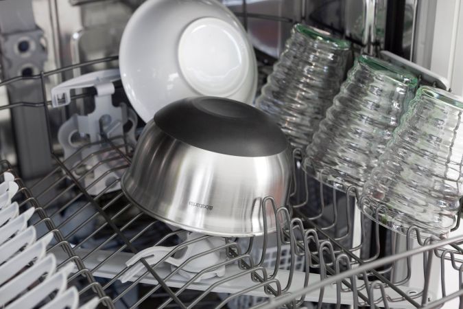 Brabantia Mengkom 1.0 Liter - Matt Steel / Black