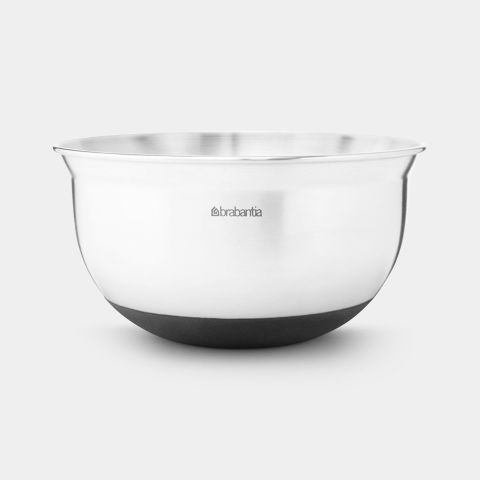 brabantia Mengkom 1.0 liter - Matt Steel / Black