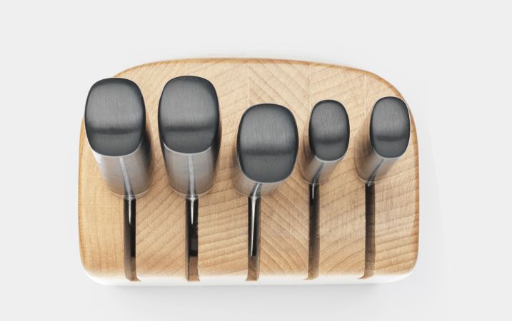 Brabantia Messenblok Hout Met 5 Messen Profile