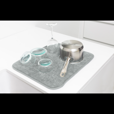 Brabantia Microvezel Afdruipmat SinkSide - Mid Grey
