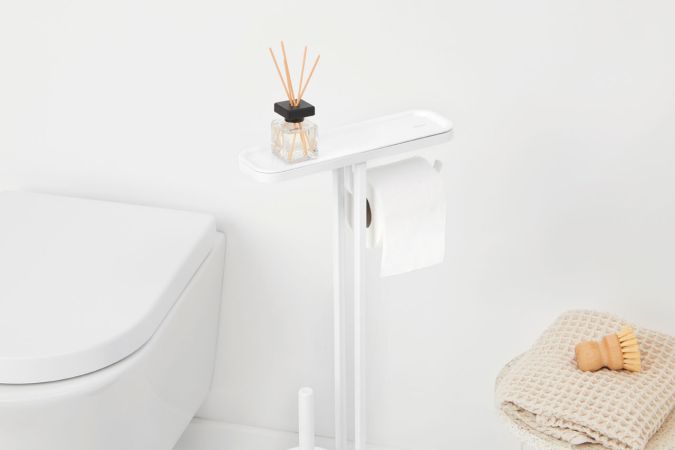 Brabantia MindSet Toiletbutler Mineral Fresh White