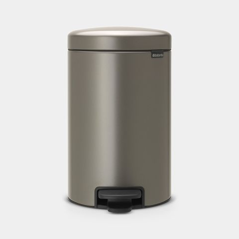 brabantia NewIcon Pedaalemmer 12 liter - Platinum
