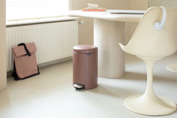 Brabantia NewIcon Pedaalemmer 12 Liter - Satin Taupe