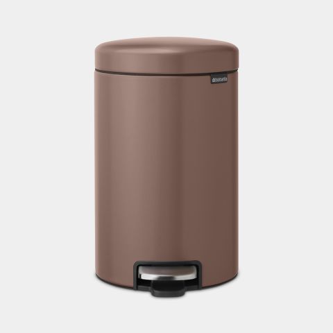 brabantia NewIcon Pedaalemmer 12 liter - Satin Taupe