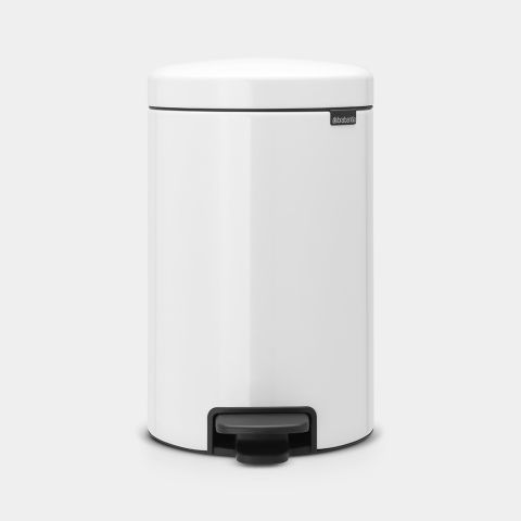 brabantia newIcon Pedaalemmer 12 liter - White