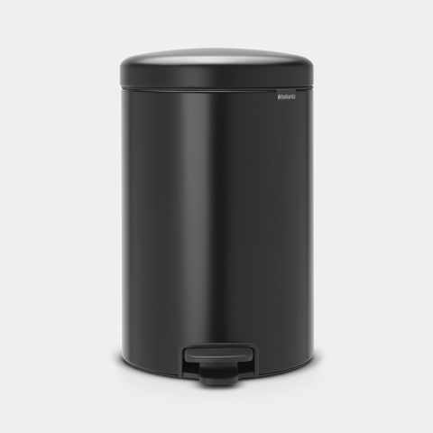 brabantia NewIcon Pedaalemmer 20 liter - Matt Black