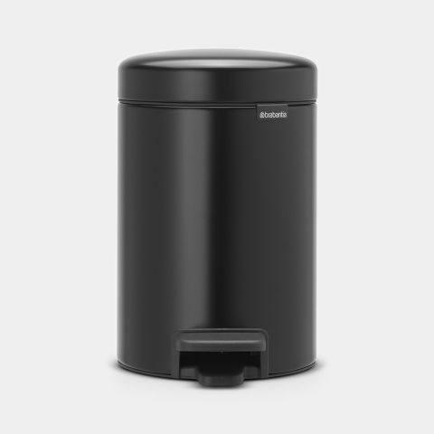 brabantia NewIcon Pedaalemmer 3 liter - Matt Black