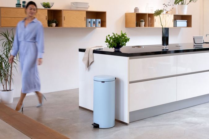 Brabantia NewIcon Pedaalemmer 30 Liter - Dreamy Blue